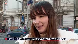 NEWSTIME 01032024  Legea deconectarii  dreptul de a te relaxa dupa munca [upl. by Areval]