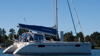 Sailing with Moon and Stars a Catana 472 catamaran [upl. by Demetria]