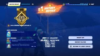 Fortnite S5 Ch2 ZBBR Duos3 1st 17 Crowns [upl. by Ahsai]