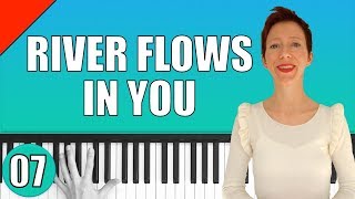 Yiruma  River Flows in You  Piano Tutorial 7 [upl. by Tneicniv139]