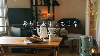 アラジンストーブのある一人暮らしを楽しむ。サンドイッチとコーヒーとワインとetc [upl. by Kelcie354]