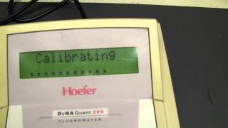 Hoefer DyNA Quant 200 Fluorometer [upl. by Lienet]