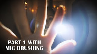 Mic brushing amp Visual triggers 🎤✨ ASMR • Light tracing • Hand movements [upl. by Priscilla]