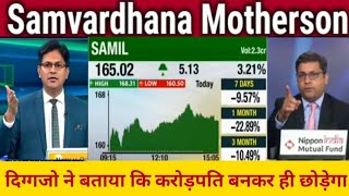 samvardhana motherson share latest news  samvardhana motherson share analysis  SAMIL SHARE NEWS [upl. by Nahgen]