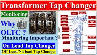 Transformer Tap Changer  Why OLTC Monitoring Important  Onload Tap Changer  Offload Tap Changer [upl. by Rubie]