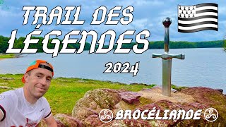 Trail des légendes Brocéliande à Iffendic 56 42KM 2024 [upl. by Olivann]