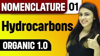 Hydrocarbons  Nomenclature  Organic 10 [upl. by Riehl]