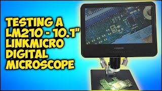 Unboxing and Testing a LinkMicro 101quot Microscope [upl. by Hairem]