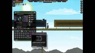 Starbound Frackin Universe Mining Upgrade Options Lasers omg [upl. by Hannan561]