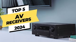 Top 5 Best Av Receivers 2024 [upl. by Dash]