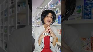 Eu na farmácia meme shorts farmacia remédios farmacêuticos video funny [upl. by Jade412]