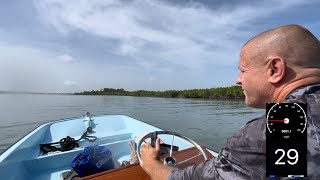 1971 13ft Boston Whaler Restoration Project  Final Episode  High Speed Test Run [upl. by Zehc]