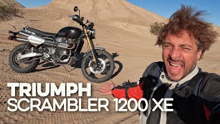 Riding Triumphs UPDATED Scrambler 1200 XE [upl. by Ric]