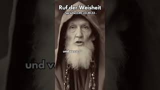 Ruf der Weisheit  Lebensweisheiten motivation inspiration [upl. by Markowitz]