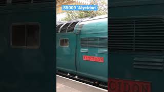 Deltic UP CLOSE Engine STARTUP 55009 Alycidon  Napier Engine TURN UP Your Volume [upl. by Nawram]