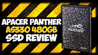 Apacer PANTHER AS330 480GB SSD Review [upl. by Aohsoj]