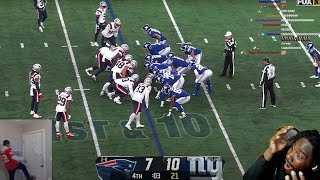 GET THIS MAN SOME HELP quotFlightReacts To Patriots vs Giants 2023 Week 12 Game Highlightsquot REACTION [upl. by Nitsyrc370]