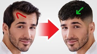 Thinning Hair  5 Hairstyles for you  Men thin hair  Hair cutting  Short hair  Long [upl. by Eilegna314]