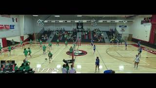 Postville High vs West Central High School Girls Varsity Volleyball [upl. by Lyon]