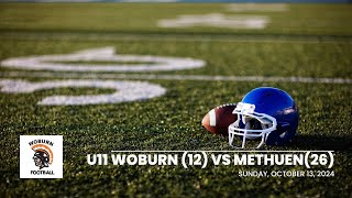 Woburn vs Methuen U11 Boys Football [upl. by Gittle]