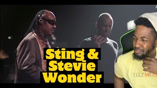 Sting amp Stevie Wonder  Fragile Reaction [upl. by Loesceke]