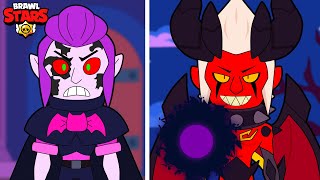 DEMON MORTIS ORIGIN  Brawl Stars Animation [upl. by Mikel]