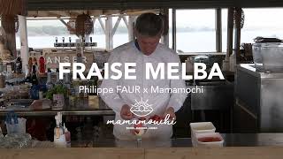 Comment réaliser une coupe Fraise Melba [upl. by Nellaf]