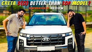 Is Creta SO Better than top model  Creta 2024 Diesel Automatic Ownership Review  Diesel Mileage [upl. by Remark]