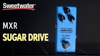 MXR Sugar Drive Overdrive Pedal Demo [upl. by Eirak]