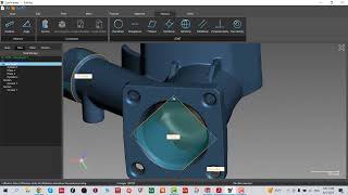 Scantech ScanViewer Hole Selection and Measurement video tutorial [upl. by Ardnic690]