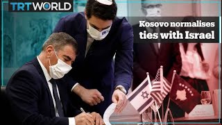 Kosovo normalises ties with Israel [upl. by Tollman]