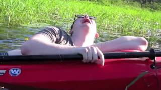 Max Falling Out Of Kayak [upl. by Acinet]