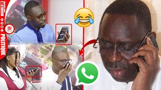 Audio fuité de Macky expl0se le plateau quotnék si internet bi di taxawalou kou diouk woko si ancien Pr [upl. by Dloraj]