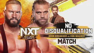 FULL MATCH No Disqualification Match 22  WWE NXT 090523 [upl. by Denae32]