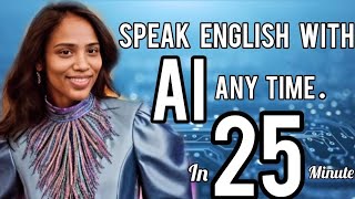 Speak English with AI  Al English speaking series  English with medha 🤗 [upl. by Manup646]