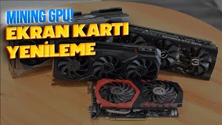 Ucuz Mining Ekran Kartı Sıfır Gibi Oldu GPU Macun ve Termal Pad Yenileme Sıcaklıklar Düştü [upl. by Allie]