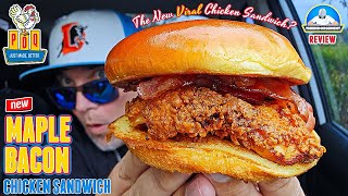 PDQ® Maple Bacon Chicken Sandwich Review  Is This The NEW Viral Chicken Sandwich  theendorsement [upl. by King356]