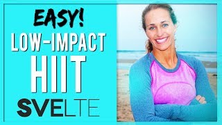 Quick HIIT Workout LOWImpact Exercise [upl. by Laszlo]