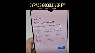 3 Steps Bypass Google Account Verification After Reset 2024  iToolab shorts [upl. by Auohc84]