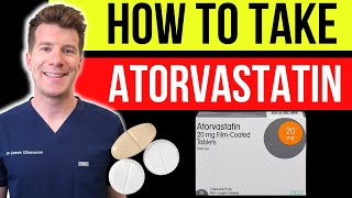 How to take ATORVASTATIN Lipitor  Doctor explains dose side effects and more [upl. by Ias832]