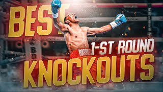 BEST BOXING FIRST ROUND KNOCKOUTS 2024  BOXING FIGHT HIGHLIGHTS KO HD [upl. by Sucy846]