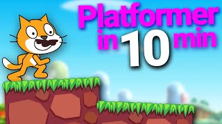 How to Make an Platformer Game in Scratch 30 [upl. by Reilly]