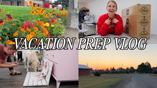 VACATION PREP VLOG  Hannah Norskog [upl. by Ojahtnamas]