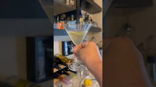 007’s The Vesper Martini Cocktail James Bond shorts drink cocktail martini gin vodka recipe [upl. by Naed]