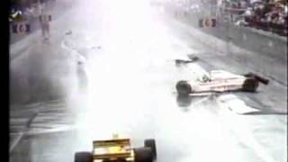 Piquet crash Adelaide 1989 [upl. by Akerdnuhs]