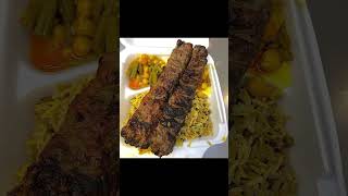 Delicious Beef Sirloin Kabobs at Kabobi Restaurant in Crabtree Valley Mall for Your Holiday Feast [upl. by Ahtael]