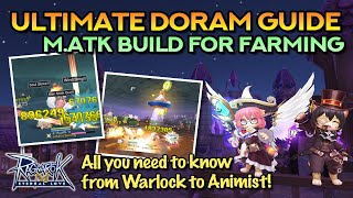 ULTIMATE DORAM MAGIC ATK BUILD FOR FARMING  Skills Stats Runes Equipment Tips amp MORE [upl. by Nolrak280]