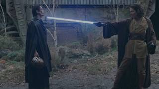 Sith Qimir vs Master Sol Final Fight Scene Star Wars The Acolyte Episode 8 Finale [upl. by Sal]