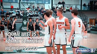 Normal West Vs Normal Community Basketball 2022 Highlights  Intercity Tournament [upl. by Tound]