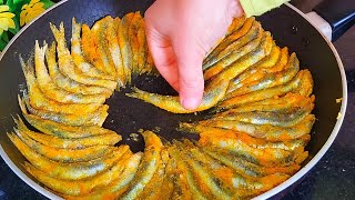 Recette poisson dAnchois facile rapide à la poêle 😉 Cuisine Marocaine  Anchovy fish recipe [upl. by Marder]